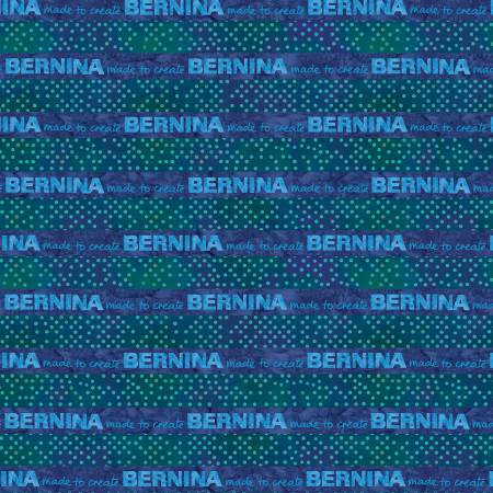 Bernina Bali Effects Stripe Blue/Multi