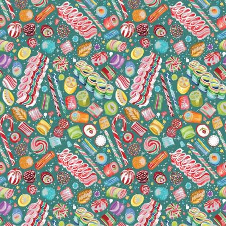 Magical Sweets Teal/Multi