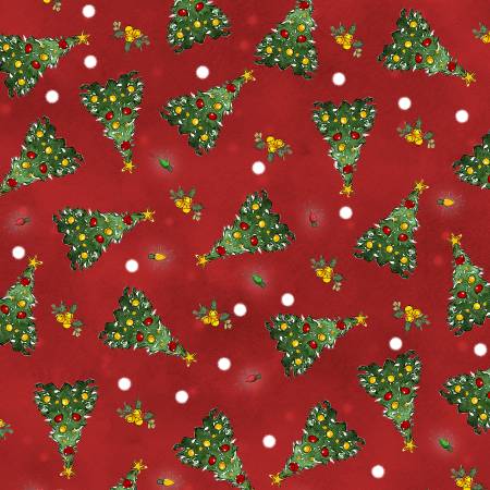 The Jolly North Tossed Trees Red