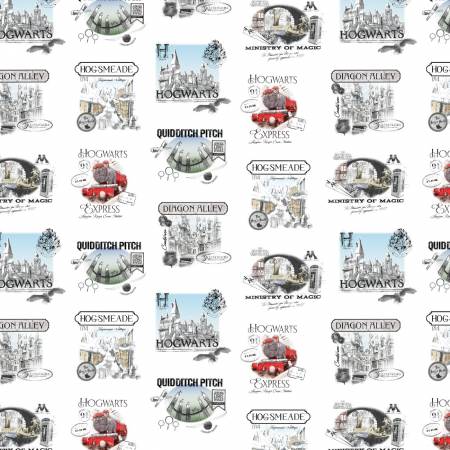 Harry Potter White Wizarding Locations