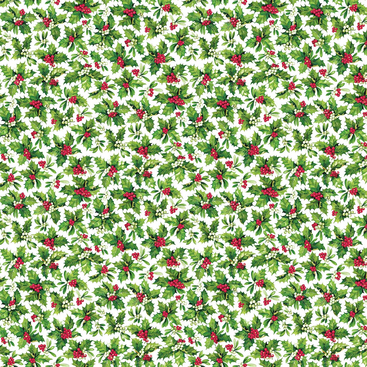 HERE COME SANTA WHITE MULTI