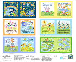 JUNGLE FRIENDS - COUNTING WITH FRIENDS BOOK PANEL
