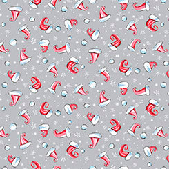 CANDY CANES & CLAUS - SANTA HATS