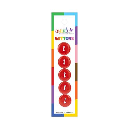 Apparel 23L/14.5mm Red 2H 5PC