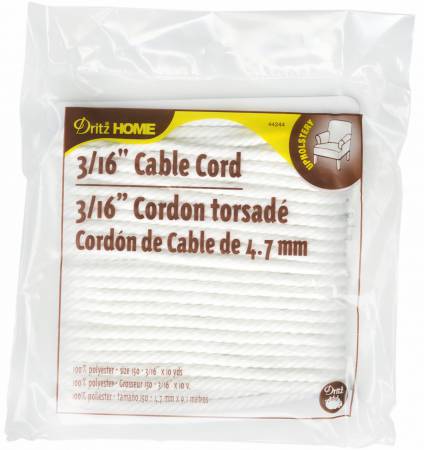 Cable Cord Polyester 3/16in Size 100 10yds
