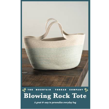 Blowing Rock Tote Rope Sewing Pattern