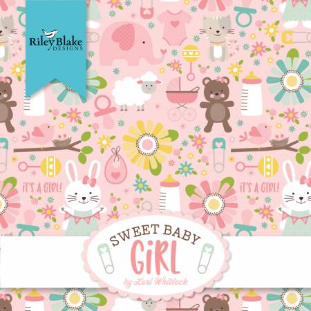 Sweet Baby Girl 5in Squares