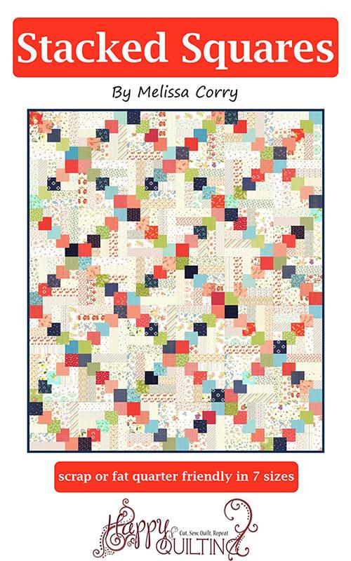 Stacked Squares G HQ 132 Happy Quilting#1