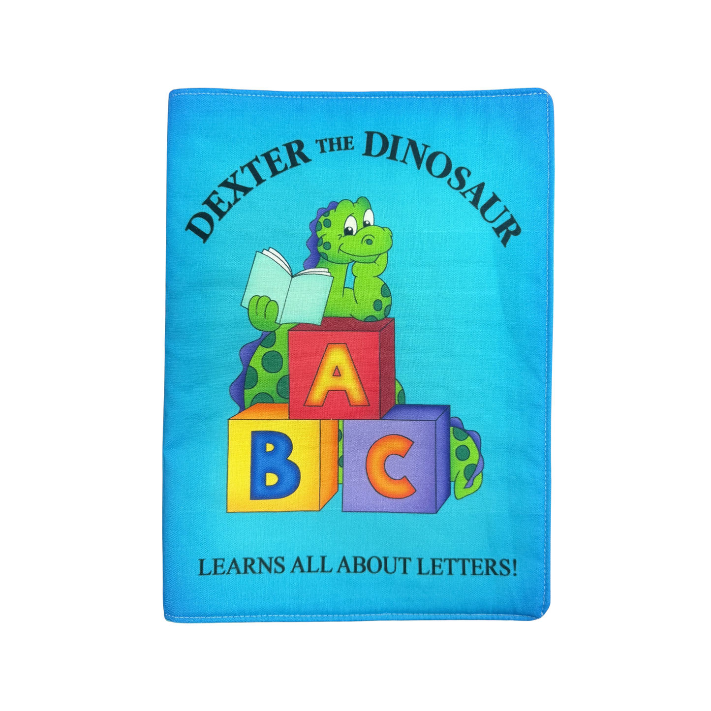 Dexter the Dinosaur All About Letters Book Panel