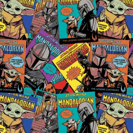 Multi Star Wars Mandalorian Comic Posters