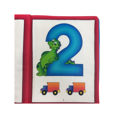Dexter the Dinosaur All About Numbers Book Panel