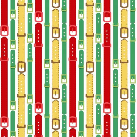 Merry Woof-Mas Multi Leash Stripe