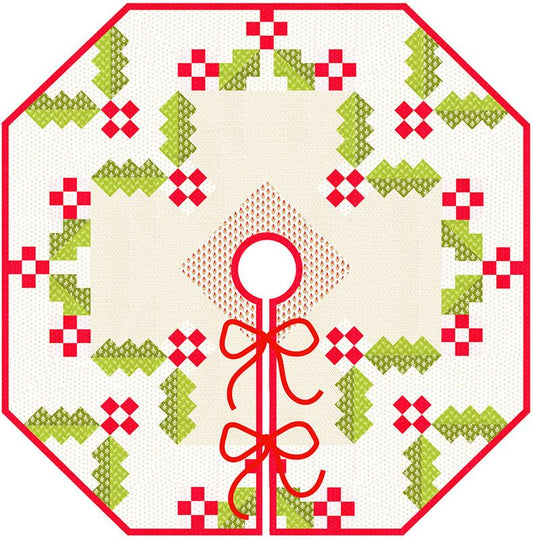 Holly Tree Skirt G FT 2021 Fig Tree Quilts#1