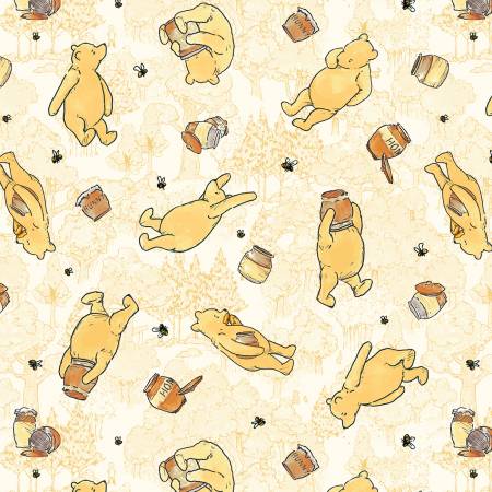 Classic Winnie Yellow Bears Winnie The Pooh