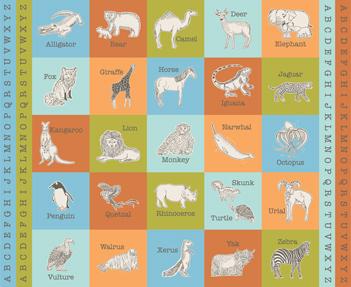 Animal Park Fun Panel Multi 20968 11 Moda #1