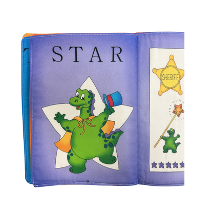 Dexter the Dinosaur All About Shapes Book Panel