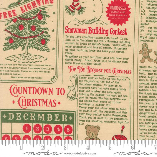 Holiday Cheer Natural 20970 11 Moda #1