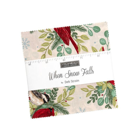 When Snow Falls Charm Pack 56170PP Moda Precuts#1