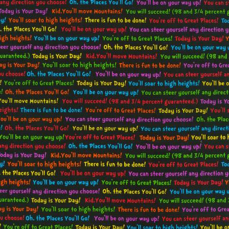 Dr. Seuss Text Jet Dr