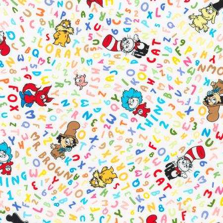 Little Seuss Alphabet, Numbers, Characters Multi