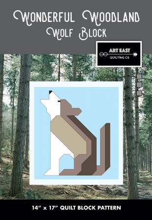 Wonderful Woodland Quilt Wolf Block
