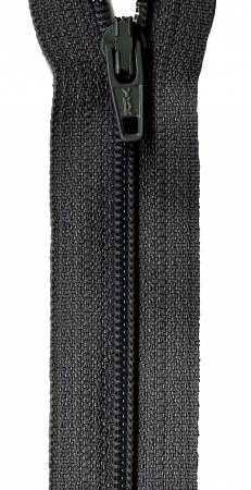 22in Size 3 Zipper Charcoal