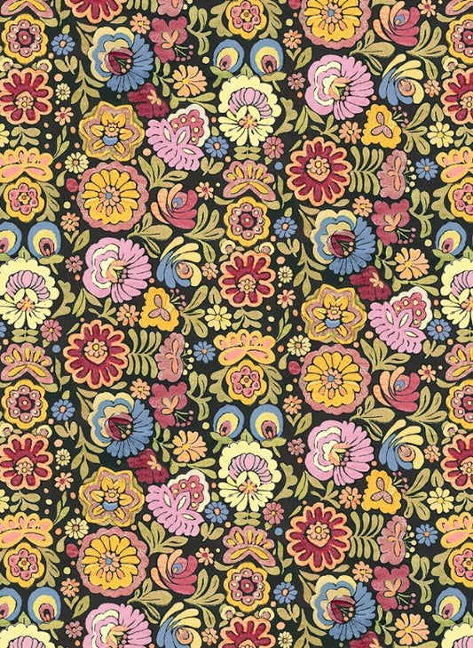 Liberty Begonia Tana Lawn Yellow