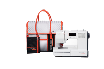Bernette Polka Tote and Pouch