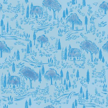 Little Brier Rose Woodland Blue