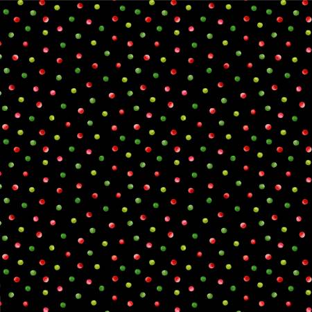 Black Watermelon Dots