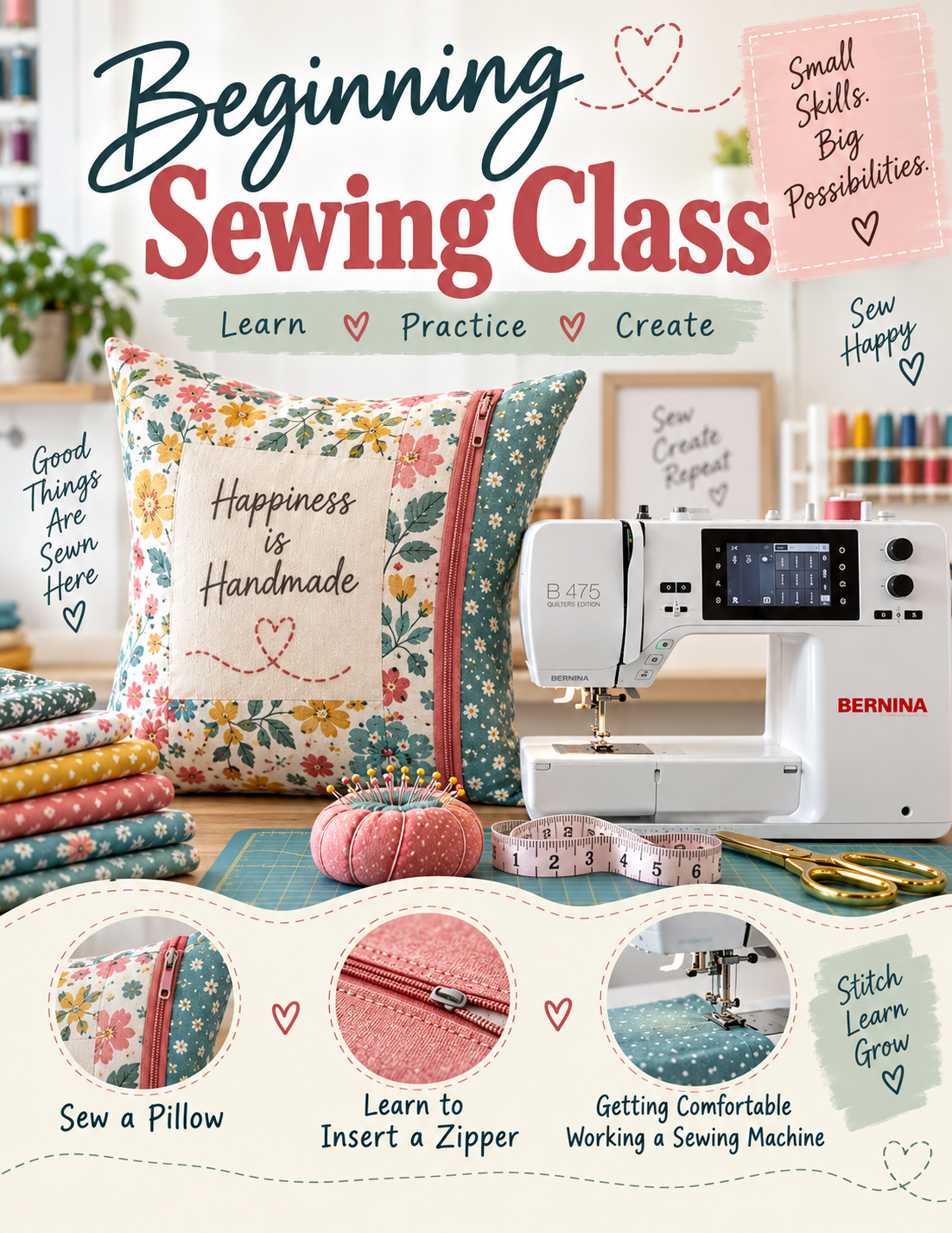 Beginning Sewing October 17th