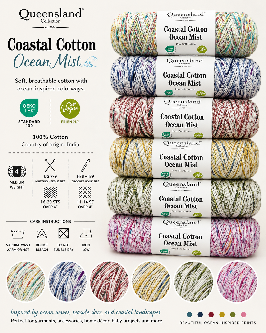 Queensland Coastal Cotton Ocean Mist