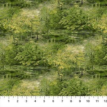 Naturescapes Northwoods Lt. Green Trees