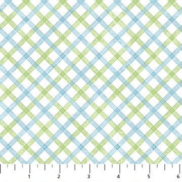 Peas In A Pod Blue Check
