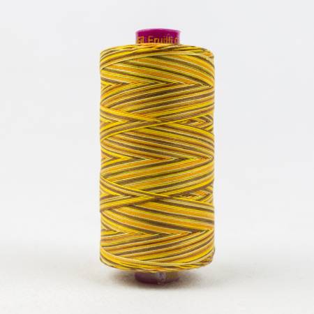 Fruitti Variegated 12wt Cotton Thread 400m Sunflower