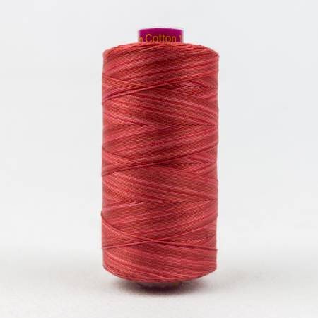 Fruitti Variegated 12wt Cotton Thread 400m Strawberry