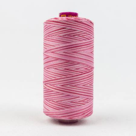 Fruitti Variegated 12wt Cotton Thread 400m Hibiscus