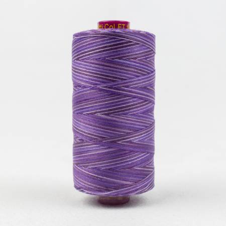 Fruitti Variegated 12wt Cotton Thread 400m Blueberry