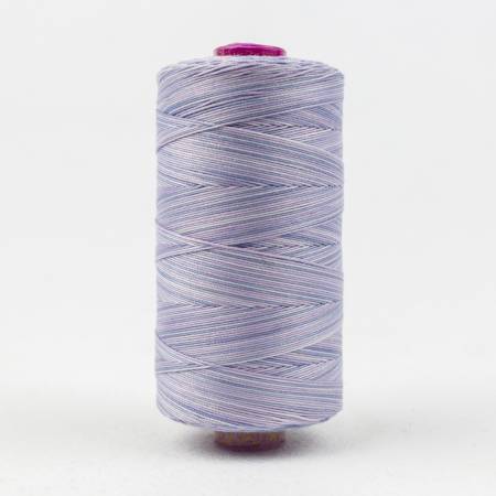 Fruitti Variegated 12wt Cotton Thread 400m Lavender