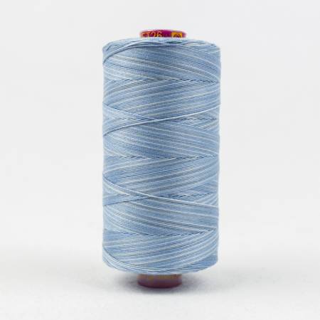 Fruitti Variegated 12wt Cotton Thread 400m Ocean