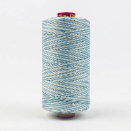 Fruitti Variegated 12wt Cotton Thread 400m Sage