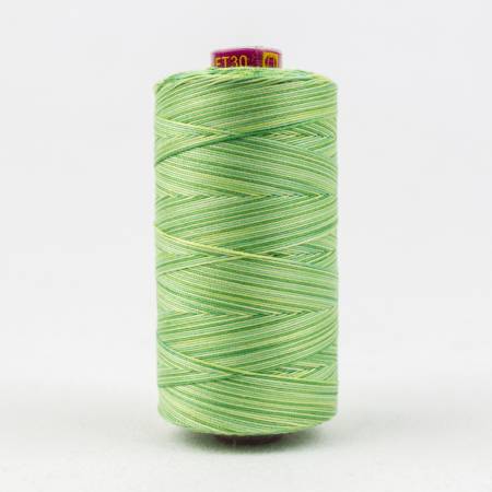 Fruitti Variegated 12wt Cotton Thread 400m Leaves