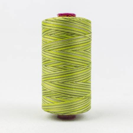 Fruitti Variegated 12wt Cotton Thread 400m Moss