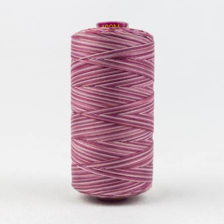 Fruitti Variegated 12wt Cotton Thread 400m Wood Rose