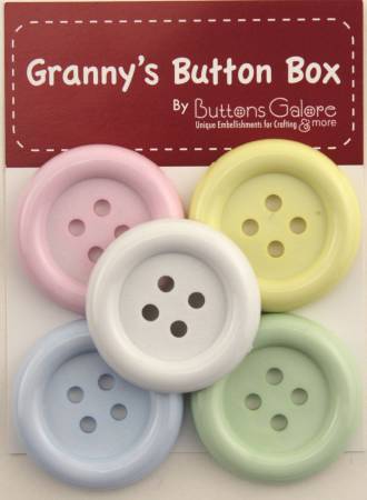 Grannys Button Box Buttons Chunky Lovable