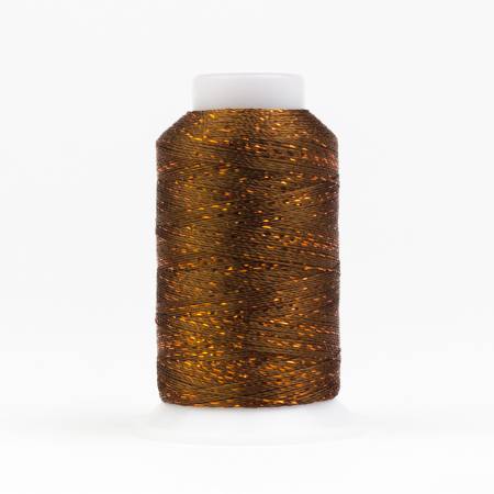 GlaMore 12wt Rayon Metallic 274m Acorn Brown