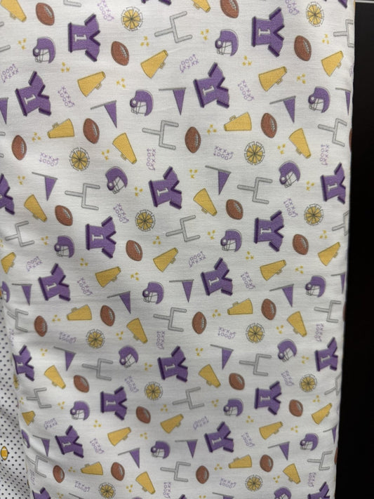 LSU Football 60" with Jersey # 2834