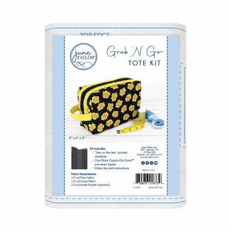 Grab 'n Go Tote Zippity-Do-Done Black