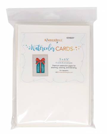 Premium Watercolor Cards and Envelopes 5in x 6-7/8in