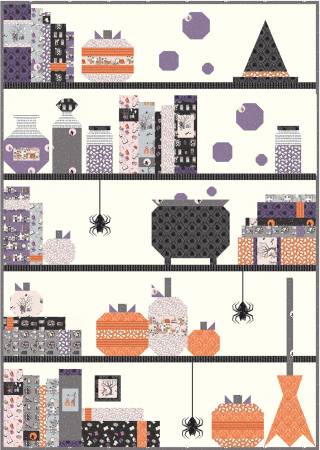 Spooky Schoolhouse Spooky Shelfie Quilt Kit